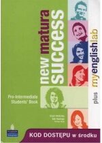 Produkt oferowany przez sklep:  New Matura Success. Pre-Intermediate Students Book + Minirepetytorium