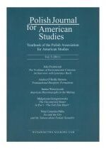 Produkt oferowany przez sklep:  Polish Journal For American Studies