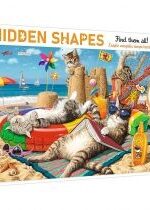 Produkt oferowany przez sklep:  Puzzle Hidden Shapes 1011 el. Kocie wakacje Trefl