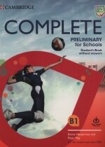 Produkt oferowany przez sklep:  Complete Preliminary for Schools B1. Student's Book without answers with Online Practice