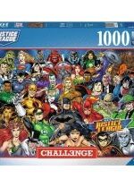 Produkt oferowany przez sklep:  Puzzle 1000 el. Challenge. DC Comics Ravensburger