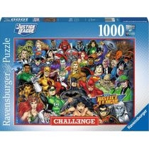 Produkt oferowany przez sklep:  Puzzle 1000 el. Challenge. DC Comics Ravensburger
