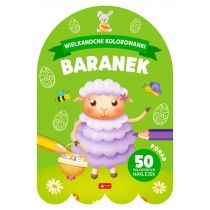 Produkt oferowany przez sklep:  Wielkanocne kolorowanki. Baranek