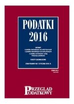 Produkt oferowany przez sklep:  Podatki 2016