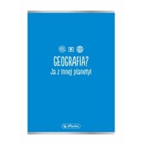 Produkt oferowany przez sklep:  Zeszyt A5/60 kartek kratka Geografia HERLITZ 9577354