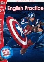 Produkt oferowany przez sklep:  Captain America: English Practice. Ages 6-7