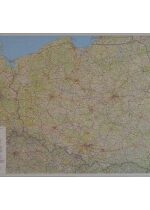 Produkt oferowany przez sklep:  Mapa ścienna Polska samochodowa 1:700 000
