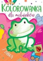 Produkt oferowany przez sklep:  Kolorowanka dla maluszków z żabką