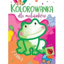 Produkt oferowany przez sklep:  Kolorowanka dla maluszków z żabką