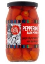 Produkt oferowany przez sklep:  Casa De Mexico Papryka pepperoni czerwona baby 325 g