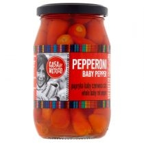 Produkt oferowany przez sklep:  Casa De Mexico Papryka pepperoni czerwona baby 325 g