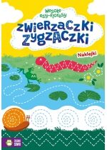 Produkt oferowany przez sklep:  Wesołe esy-floresy. Zwierzaczki zygzaczki