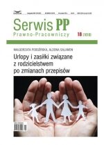 Produkt oferowany przez sklep:  Serwis Prawno-Pracowniczy