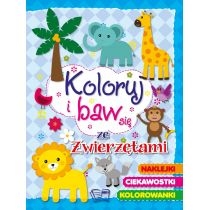 Produkt oferowany przez sklep:  Koloruj i baw się - ze zwierzętami