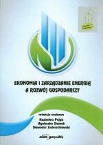 Produkt oferowany przez sklep:  Ekonomia i zarządzanie energią a rozwój gospodarcz