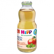 Produkt oferowany przez sklep:  Hipp Herbatka z melisy z sokiem jabłkowym po 4. miesiącu 500 ml Bio
