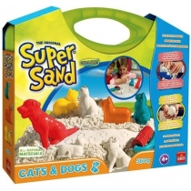 Produkt oferowany przez sklep:  GOLIATH Piasek do modelowania Super Sand Cats&Dogs 83236