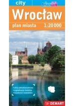 Produkt oferowany przez sklep:  Plan miasta Wrocław 1:20 000 DEMART
