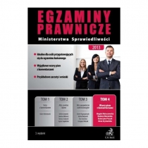 Produkt oferowany przez sklep:  Egzaminy Prawnicze Ministertwa Sprawiedliwości 2013