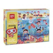 Produkt oferowany przez sklep:  Puzzle z magicznymi okularami - plaża 4+ Apli