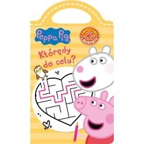 Produkt oferowany przez sklep:  Peppa Pig. Zakręcone labirynty. Którędy do celu?