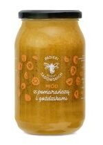 Produkt oferowany przez sklep:  Pasieki rodziny Sadowskich Miód wielokwiatowy z pomarańczą i goździkami 1.2 kg