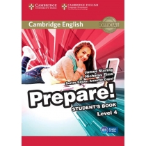 Produkt oferowany przez sklep:  Cambridge English Prepare! Level 4. Student's Book