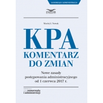 Produkt oferowany przez sklep:  KPA. Komentarz do zmian