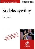 Produkt oferowany przez sklep:  Kodeks cywilny. Orzecznictwo. Aplikacje Prawnicze