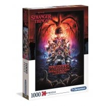 Produkt oferowany przez sklep:  Puzzle 1000 el. Stranger Things 2 Clementoni