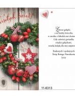 Produkt oferowany przez sklep:  Karnet Życzenia Boże Narodzenie z kopertą