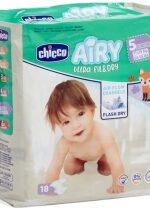 Produkt oferowany przez sklep:  Chicco Pieluchy Airy Diapers Junior (11-25 kg) 18 szt.