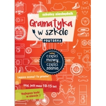 Produkt oferowany przez sklep:  Szkolny niezbędnik. Gramatyka w szkole. Powtórka. Wydawnictwo Olesiejuk