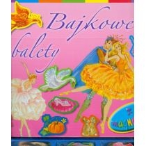 Produkt oferowany przez sklep:  Bajkowe balety - książka z magnesami