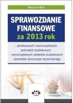Produkt oferowany przez sklep:  Sprawozdanie finansowe za 2013 rok