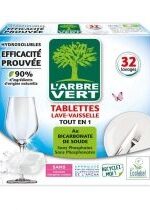 Produkt oferowany przez sklep:  Larbre Vert Ekologiczne tabletki do zmywarki All in One 32 szt.