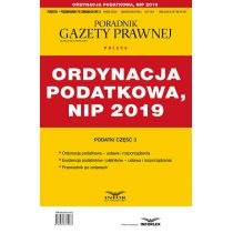 Produkt oferowany przez sklep:  Ordynacja podatkowa