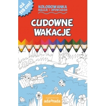 Produkt oferowany przez sklep:  Cudowne Wakacje Kolorowanka Maluję I Opowiadam