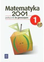 Produkt oferowany przez sklep:  Matematyka 2001 1 Podręcznik z płytą CD