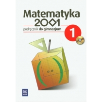 Produkt oferowany przez sklep:  Matematyka 2001 1 Podręcznik z płytą CD