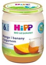 Produkt oferowany przez sklep:  Hipp Mango i banany z jogurtem po 6. miesiącu zestaw 6 x 160 g Bio