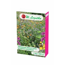 Produkt oferowany przez sklep:  W. Legutko - nasiona Mieszanka dzikich roślin miododajnych przyjazna pszczołom 1 kg