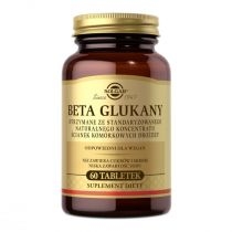 Produkt oferowany przez sklep:  Solgar Beta Glukany - suplement diety 60 tab.