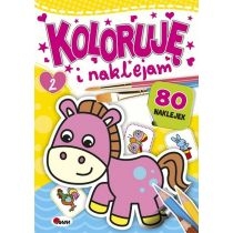 Produkt oferowany przez sklep:  Koloruję i naklejam 2