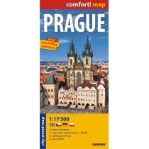 Produkt oferowany przez sklep:  Praga laminowany plan miasta 1:17 500