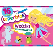 Produkt oferowany przez sklep:  Superblok. Wróżki Kolorowanki