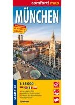 Produkt oferowany przez sklep:  München laminowany plan miasta 1:15 000