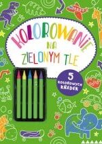 Produkt oferowany przez sklep:  Kolorowanie na zielonym tle