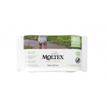 Produkt oferowany przez sklep:  Moltex Ekologiczne chusteczki nawilżane 60 szt.