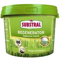 Produkt oferowany przez sklep:  Substral Nawóz do trawnika Regenerator 100 dni 5 kg